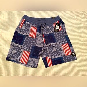 Hurley Mens Compression Lined Swim / Volley / Board Short